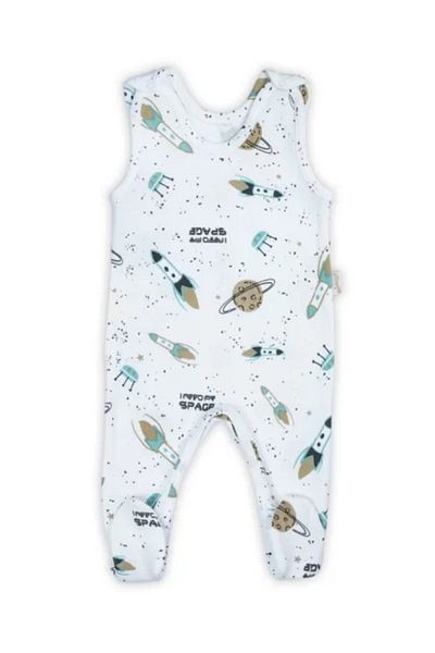 Nicol Cotton Romper 100% (Star Collection) White Size 74