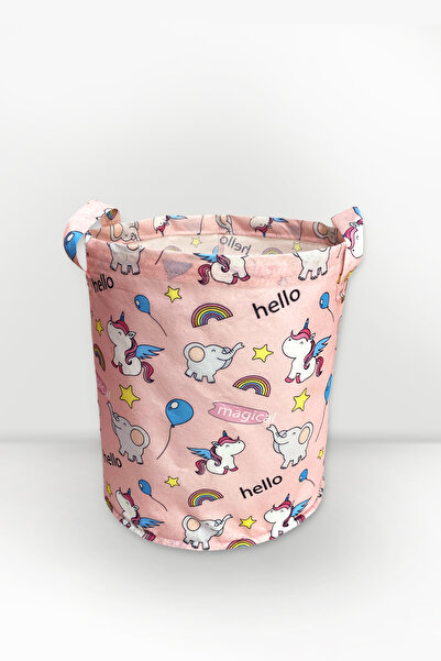 depdekor Bebek Odası Çocuk Odası Oyuncak Sepeti Kirli Sepeti Çok Amaçlı Sepet