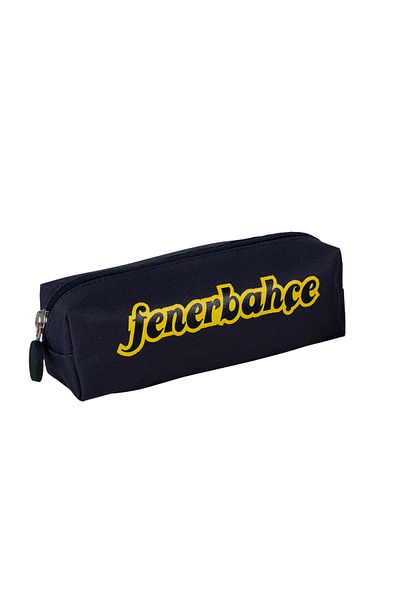 Fenerbahçe Single Eye Navy Blue Pencil Bag Pen Holder