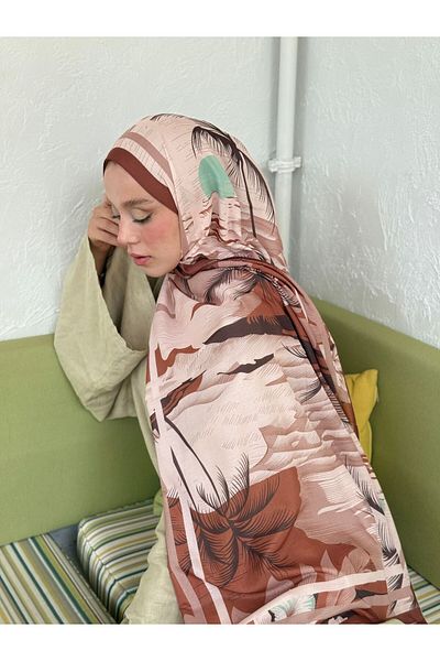 Modakaşmir Palm Pattern Lina Shawl