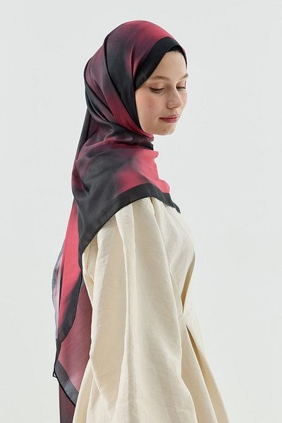 Modakaşmir Mist Pattern Cotton Shawl