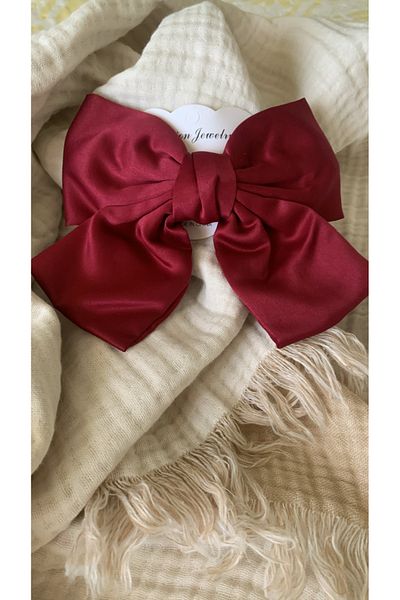 Honeybeeatelier Honeybee Bow Automatic Hair Clip