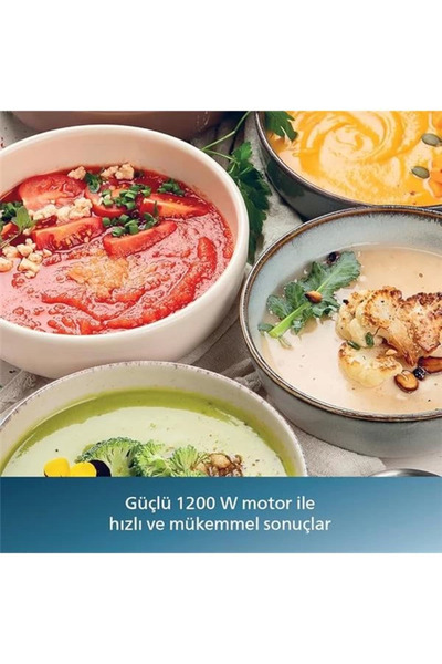 AyrStore 5000 Serisi El Blender, 1200W, 0,5L Kapasiteli BPA İçermeyen Hazne, SpeedTrigger