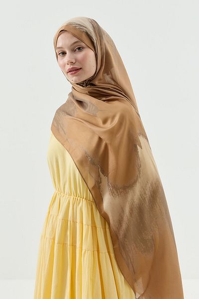Modakaşmir Melt Pattern Cotton Shawl