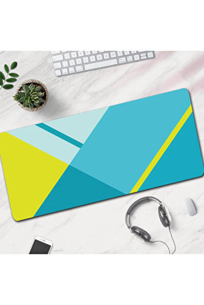 VisionHub Mousepad XXL mare, margini cusute, suprafață moale, bază din cauciu...