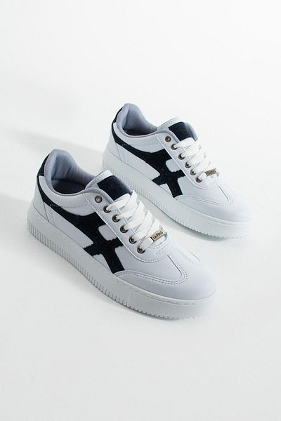 L.A Polo White Navy Blue Men's Sneaker