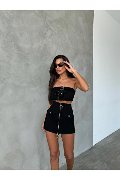 AFİTAP Eyelet Detailed Double Suit