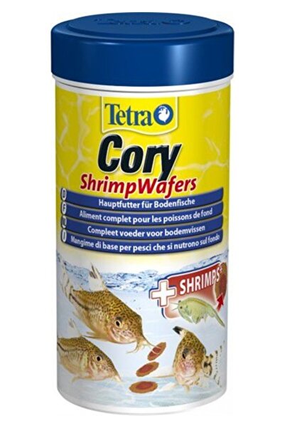 Tetra Cory Shrimp Wafers Tablet Yem 100 Ml 40 Gr Vatoz Çöpçü Yemi