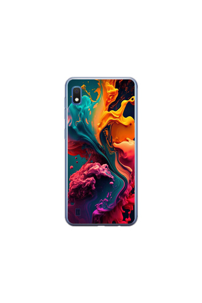 Atlas Θήκη HQCover από σιλικόνη συμβατή με Samsung Galaxy A10, Color Explosio...