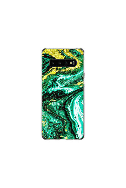 Atlas Θήκη HQCover από σιλικόνη συμβατή με Samsung Galaxy S10, Color Explosio...