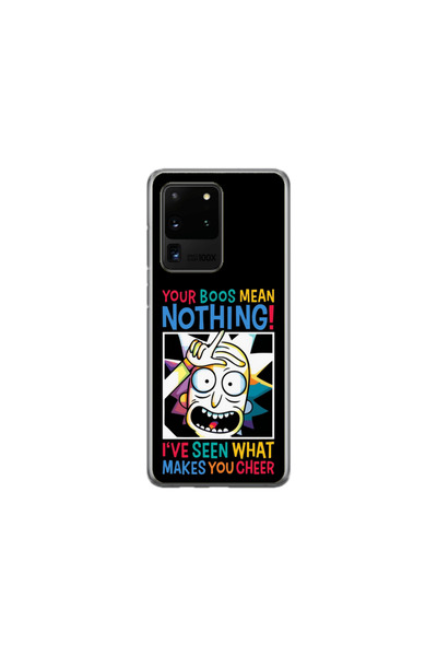 Atlas Θήκη HQCover από σιλικόνη συμβατή με Samsung Galaxy S20 Ultra, Rick and...