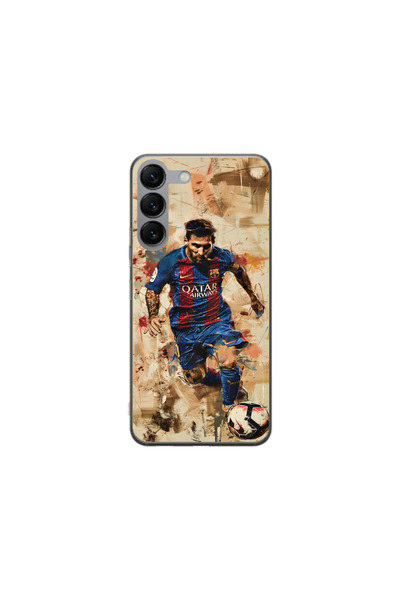 Atlas Husa Silicon HQCover compatibila cu Samsung Galaxy S23 Plus, Messi v1, ...