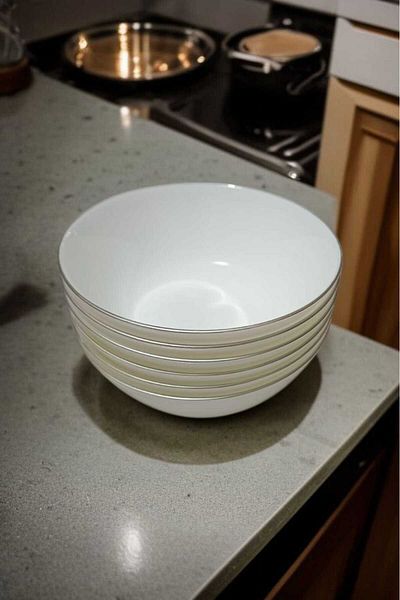 IKEA Oftast Gilded Bowl for 6 People 15 cm Pltn