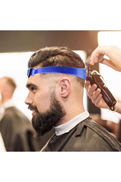 Generic Ayarlanabilir Saç Kesim Kılavuzu - Fade ve Ense Tıraşı için Silikon Şablon - Evde Profesyonel Bakımı