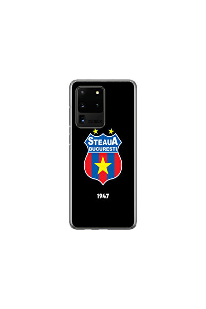 Atlas Husa Silicon HQCover compatibila cu Samsung Galaxy S20 Ultra, Steaua Bu...