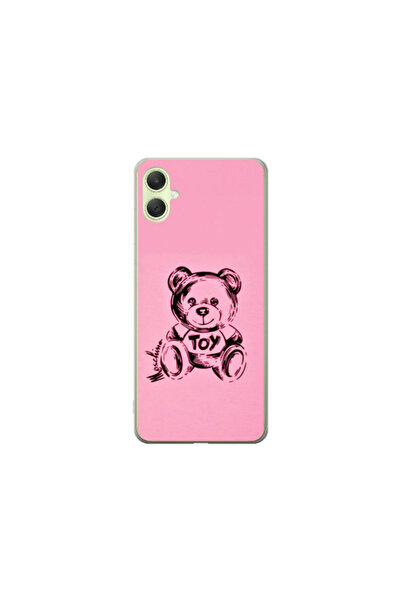 Atlas Husa Silicon HQCover compatibila cu Samsung Galaxy A05, Urs Roz, SP1M00049