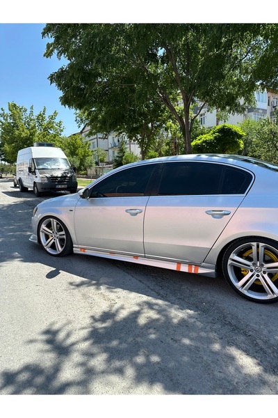 smartspoyler VW Volkswagen Passat B7 Yan marşpiyel Boyasız