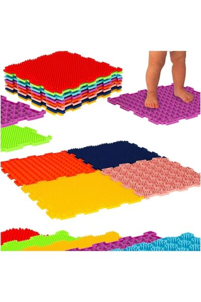 CIUPIGo Orthopedic Sensory Mat Puzzle Montessori for Massage, CIUPIGo® 8 Pieces