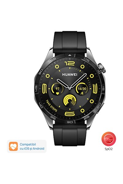 Huawei Ceas inteligent GT 4, 46mm, negru