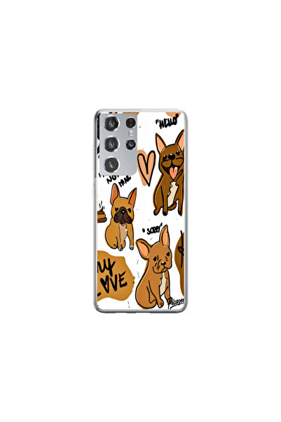 Atlas Θήκη HQCover από σιλικόνη συμβατή με Samsung Galaxy S22 Ultra, Σκύλοι, ...