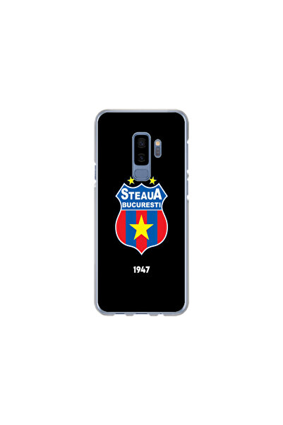 Atlas Husa Silicon HQCover compatibila cu Samsung Galaxy S9 Plus, Steaua Bucu...