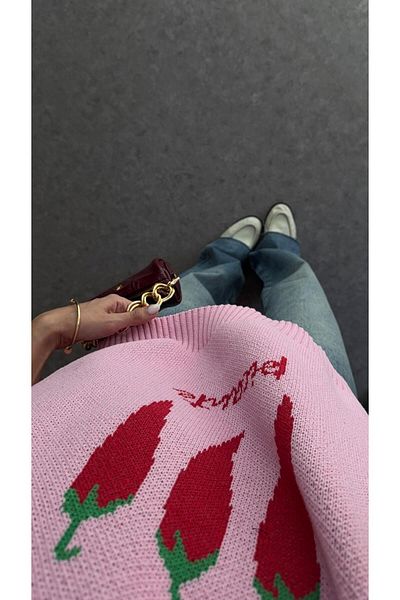 HAZELANNA Piccante Pink Knitwear