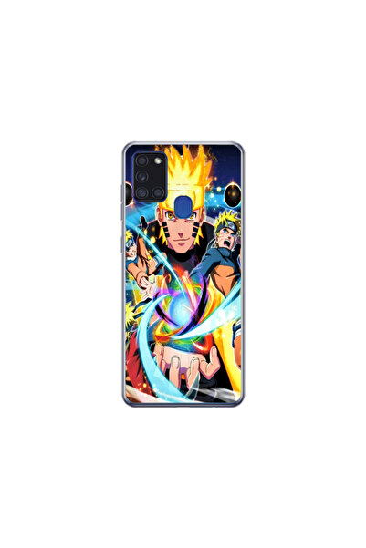 Atlas Husa Silicon HQCover compatibila cu Samsung Galaxy A21s, Naruto v1, SP1...