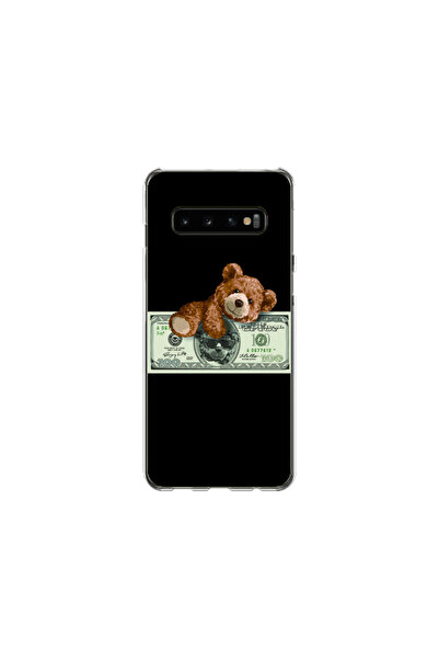 Atlas Husa Silicon HQCover compatibila cu Samsung Galaxy S10, Urs Cool v2, SP...