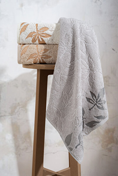 TICOTTO طقم فوط قطن 100% من شينار مقاس 50×90 سم – 3 قطع، امتصاص عالي، فائق النعومة، مع علاقة