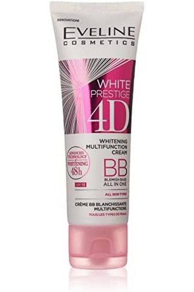 Eveline Cosmetics Whitening Multi-Function Cream, B-White Prestige 4D, 50ml