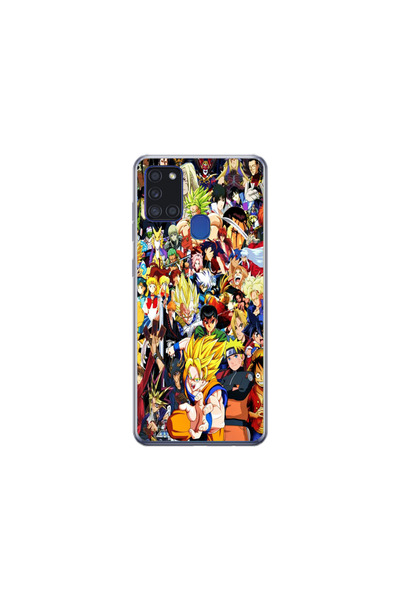 Atlas Θήκη HQCover από σιλικόνη συμβατή με Samsung Galaxy A21s, Anime v1, SP1...