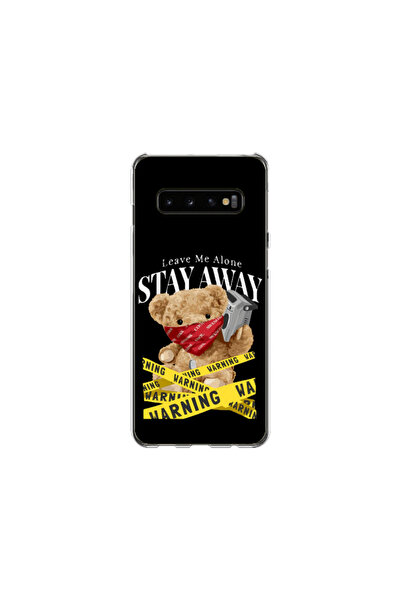 Atlas Husa Silicon HQCover compatibila cu Samsung Galaxy S10 Plus, Urs Cool v...