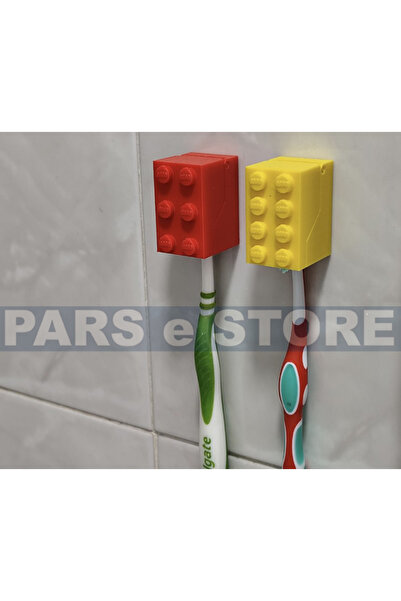 lego diş fırçası tutucu,çocuklar için eğlenceli fırçalık