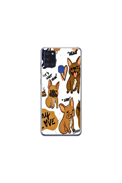 Atlas Husa Silicon HQCover compatibila cu Samsung Galaxy A21s, Dogs, SP1M00042