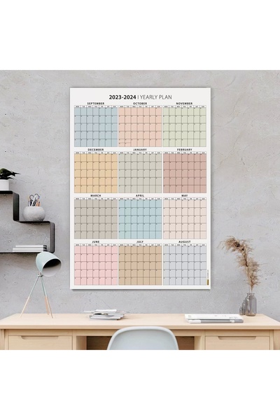 bi'aldım Eylül Başlangıç 2025 - 2026 Akademik Takvim, Akademik Planlayıcı Takvim, Duvar Takvimi