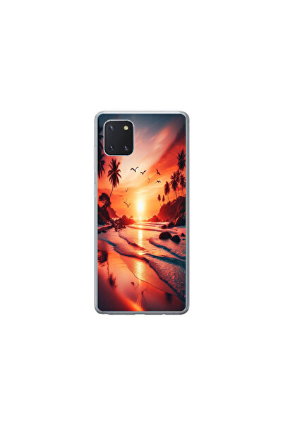 Atlas Θήκη HQCover από σιλικόνη συμβατή με Samsung Galaxy Note 10 Lite, Sunse...