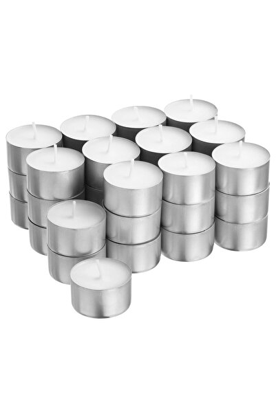 IKEA QUİCK 36 Adet Tealight Mum Çap 3,8 Cm 36'lı Set Kokusuz Dekoratif Salon ...