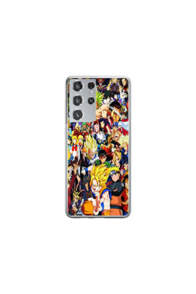 Atlas Husa Silicon HQCover compatibila cu Samsung Galaxy S21 Ultra, Anime v1,...
