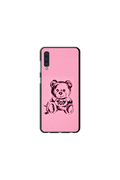 Atlas Силиконов калъф HQCover, съвместим с Samsung Galaxy A30s, Розово мече, ...