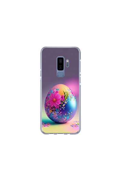 Atlas Husa Silicon HQCover compatibila cu Samsung Galaxy S9 Plus, Easter Egg,...