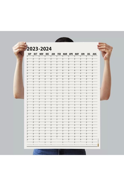 bi'aldım Eylül Başlangıç 2025 - 2026 Akademik Takvim, Akademik Planlayıcı Takvim, Duvar Takvimi