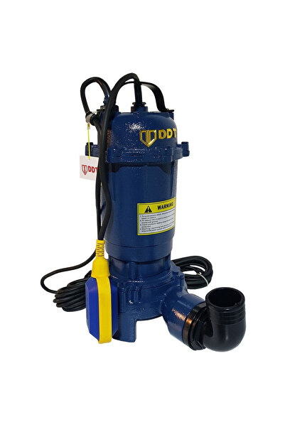 DDT Pompa apa murdara submersibila cu tocator si plutitor, Euroaqua DDT, 2600 W, 180 l/min