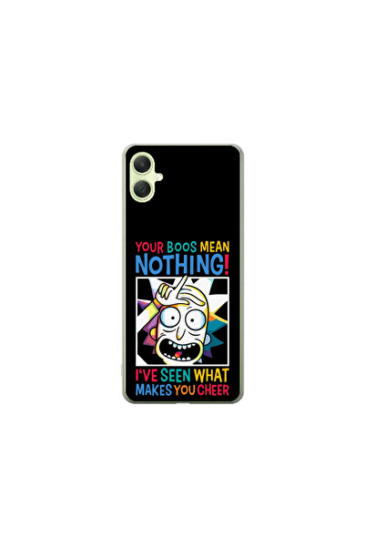Atlas Θήκη HQCover από σιλικόνη συμβατή με Samsung Galaxy A05, Rick and Morty...