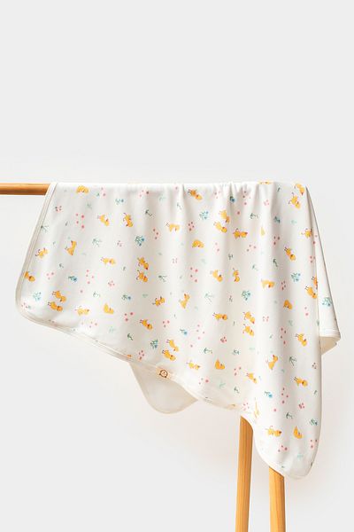 MAHFEL 100% Cotton Organic Duck Printed Baby Kids Blanket