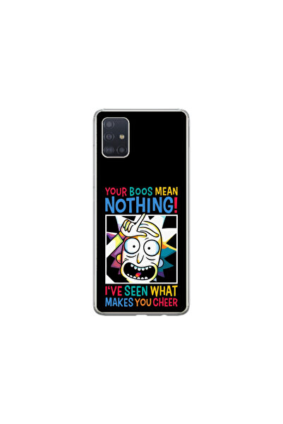 Atlas Θήκη HQCover από σιλικόνη συμβατή με Samsung Galaxy A71, Rick and Morty...