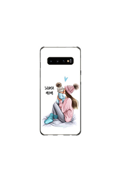 Atlas Θήκη HQCover από σιλικόνη συμβατή με Samsung Galaxy S10, Super Mom, SP1...