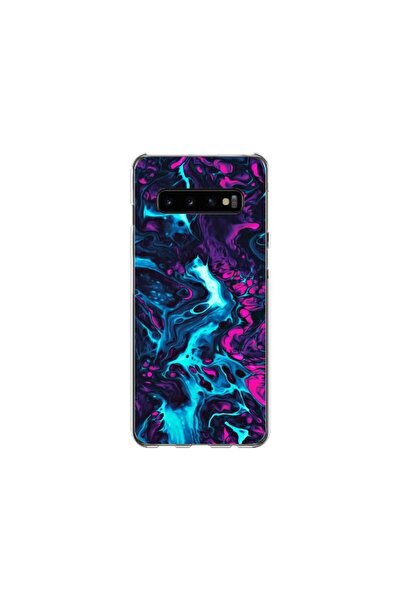 Atlas Husa Silicon HQCover compatibila cu Samsung Galaxy S10, Explozie de cul...