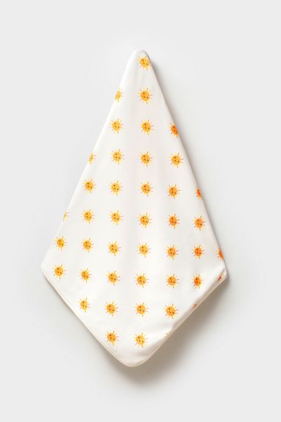 MAHFEL 100% Cotton Organic Sun Printed Baby Kids Blanket