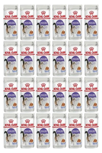 Jelly Sterilised Kısırlaştırılmış Yaş Kedi Maması 85 gr 24 Adet