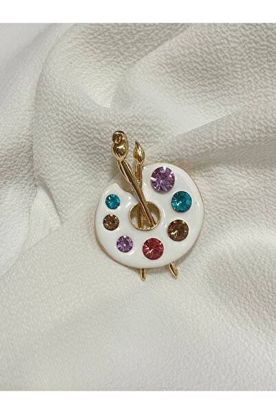 Çelik Lucky Store Resim Paleti Broş